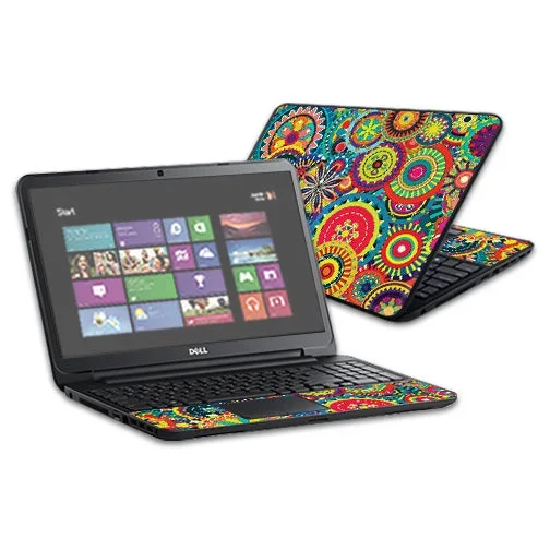 Flower Wheels Inspiron 15 i15RV Laptop 15.6″ Skin