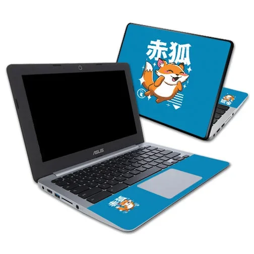 Fox Kawaii Chromebook 11.6″ Skin