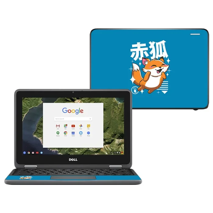 Fox Kawaii Chromebook 11″ 3180 Skin