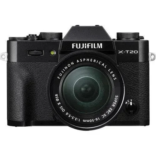 Fujifilm X-T20 Mirrorless Digital Camera with 16-50mm Lens (Black)