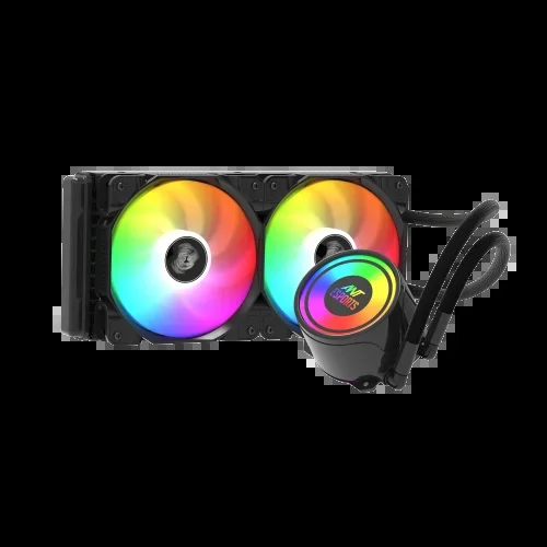 G-Pro CPU Liquid Fan GPRO L240 CPU Cooler – Black