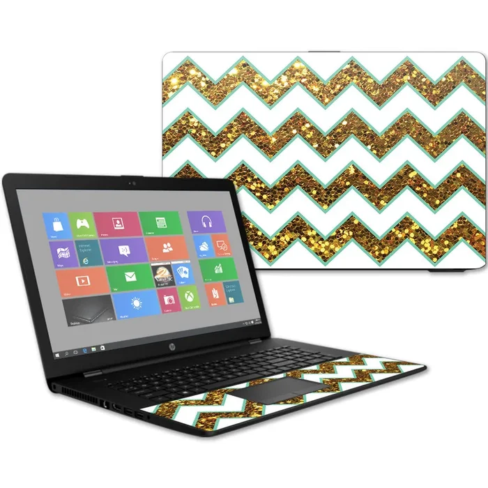 Glitzy Chevron 17t Laptop 17.3″ (2017) Skin