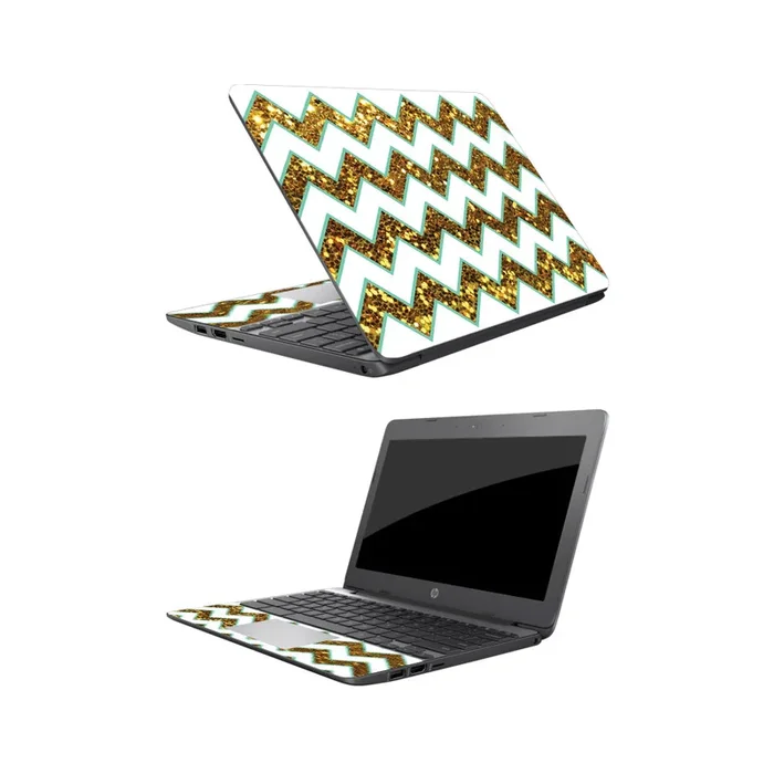 Glitzy Chevron Chromebook 11.6″ (2018) Skin