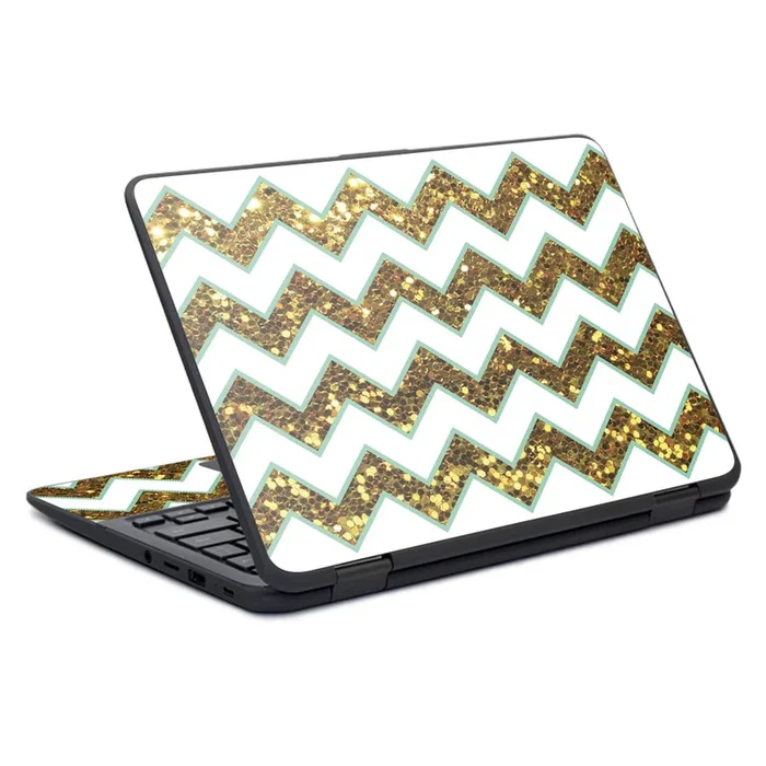 Glitzy Chevron Chromebook x360 11″ G11 (2017) Skin