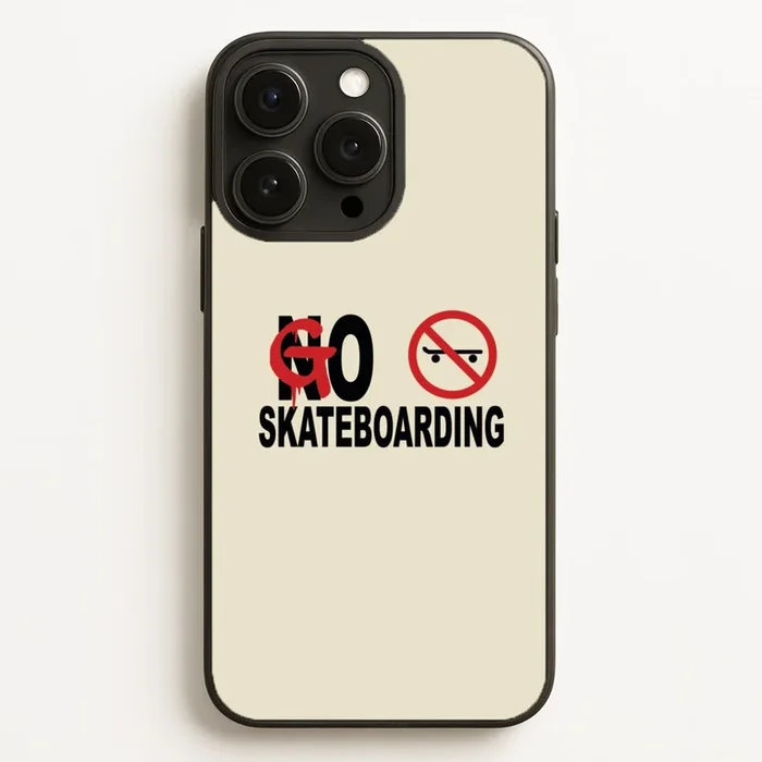 Go Skateboarding – Skate Aesthetic Phone Case