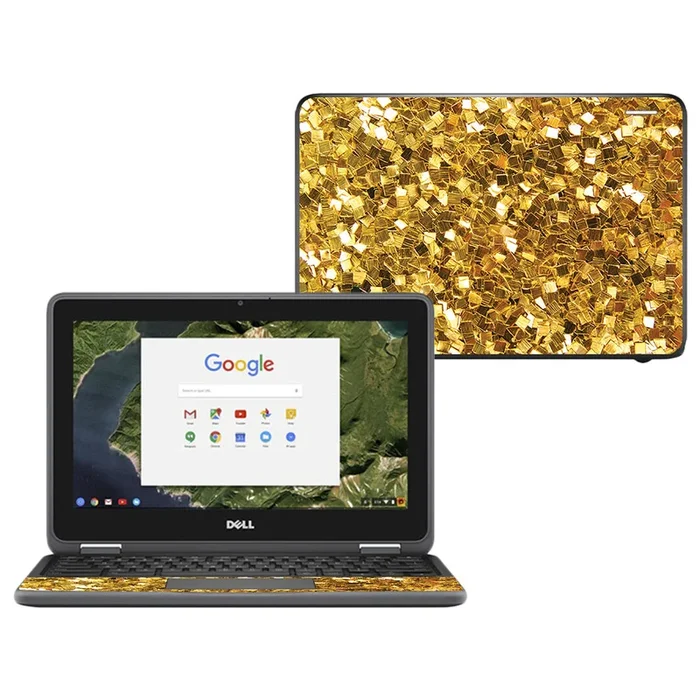 Gold Chips Chromebook 11″ 3180 Skin