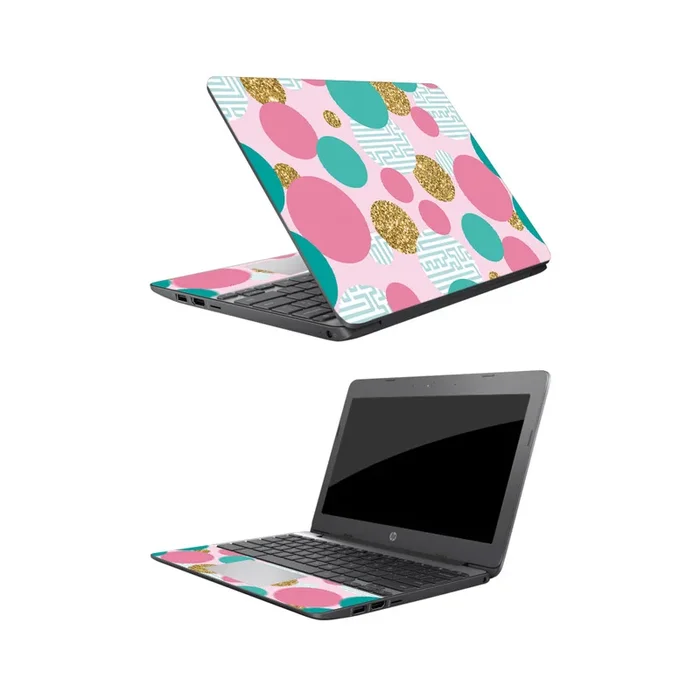 Golden Bubbles Chromebook 11.6″ (2018) Skin