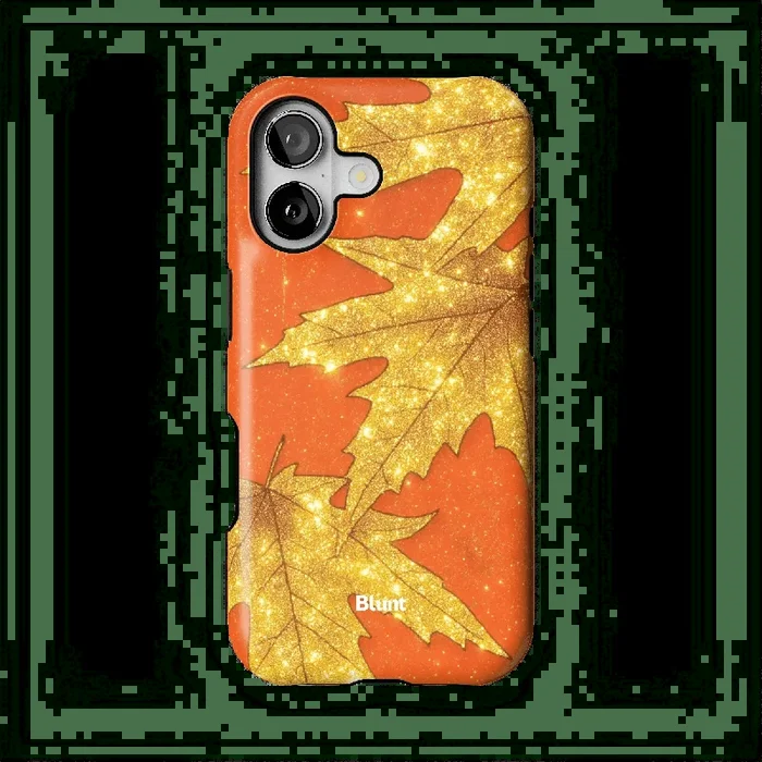 Golden Maple iPhone Case