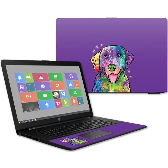 Golden Retriever Rainbow 17t Laptop 17.3″ (2017) Skin