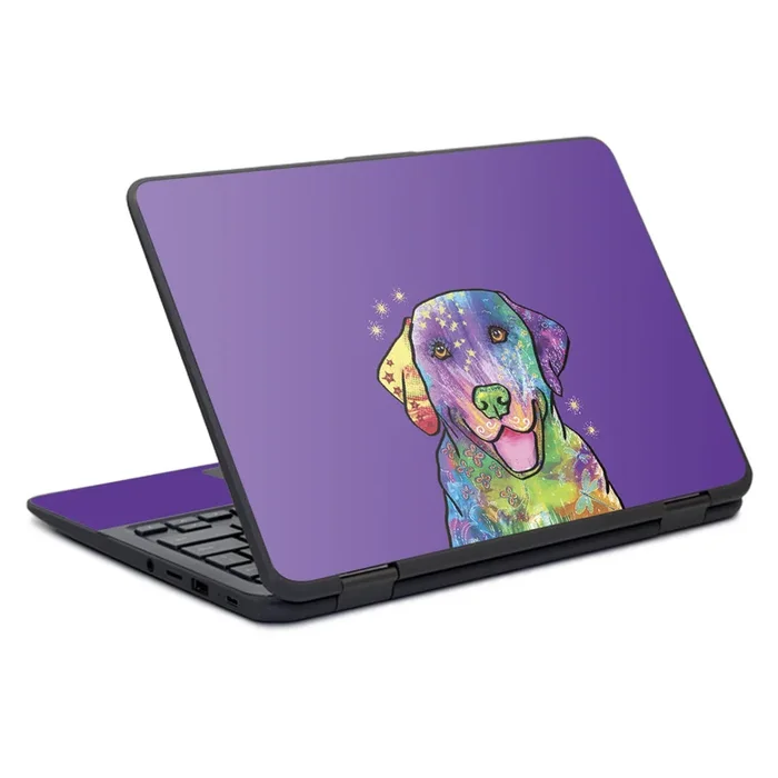Golden Retriever Rainbow Chromebook x360 11″ G11 (2017) Skin