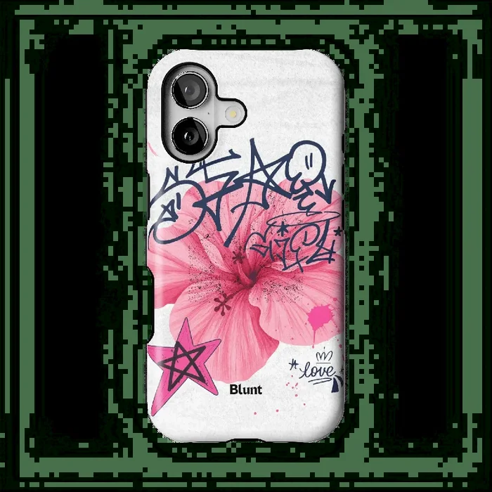 Grafitti Blossom iPhone Case