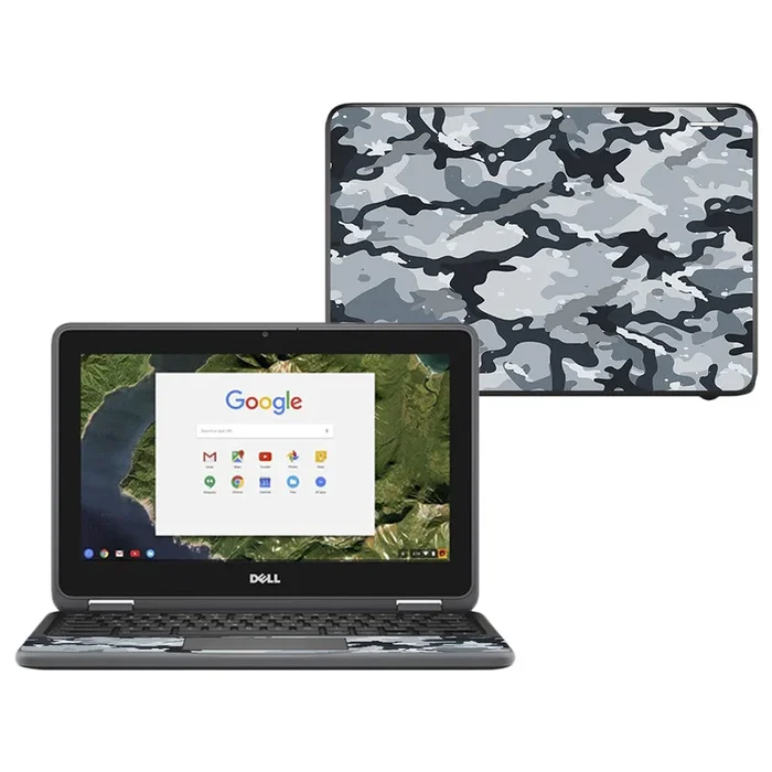 Gray Camouflage Chromebook 11″ 3180 Skin