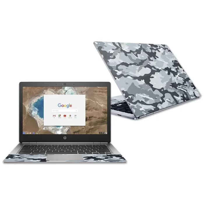 Gray Camouflage Chromebook G1 13.3″ (2018) Skin