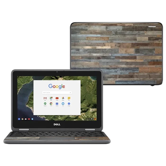 Gray Wood Chromebook 11″ 3180 Skin