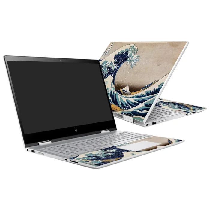 Great Wave Of Kanagawa Envy x360 15″ (2017) Skin