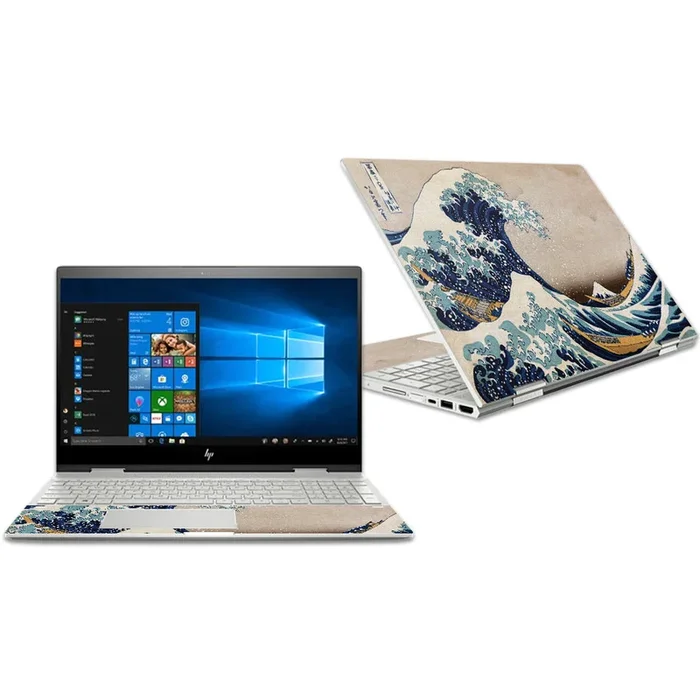 Great Wave Of Kanagawa Envy x360 Convertible 15″ (2018) Skin