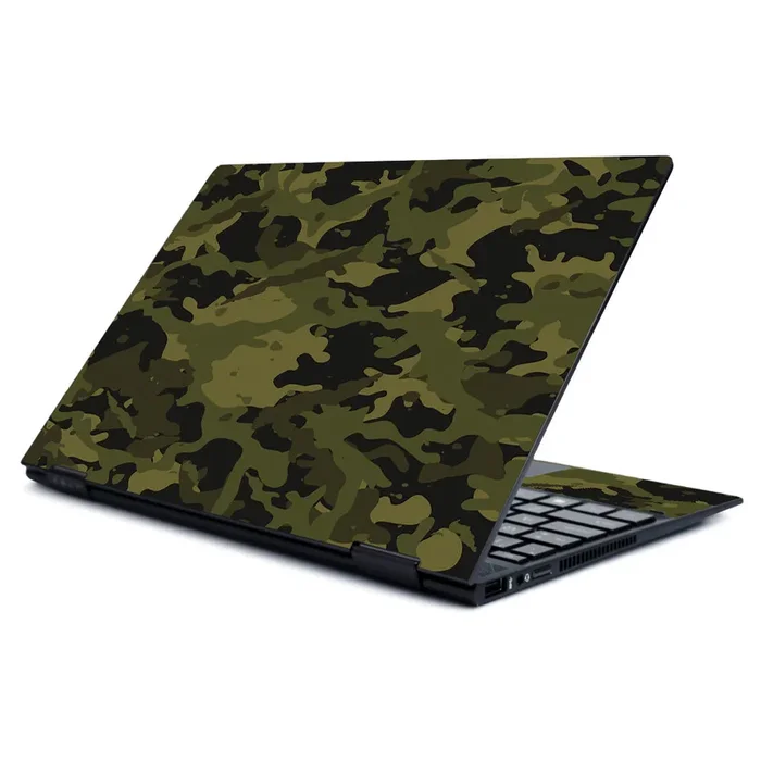 Green Camouflage Envy x360 13″ (2019) Skin