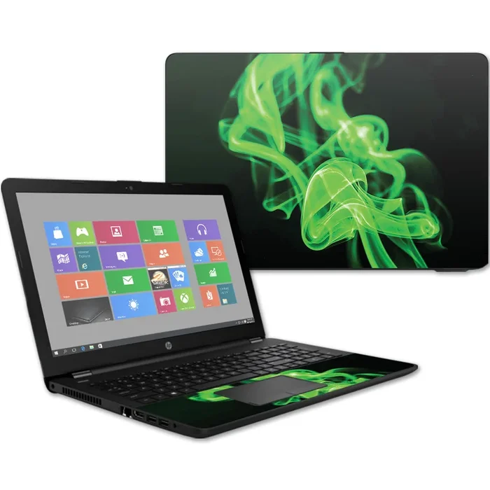 Green Flames 15t Laptop 15.6″ (2017) Skin