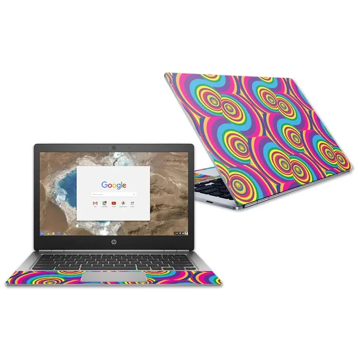 Groovy 60s Chromebook G1 13.3″ (2018) Skin