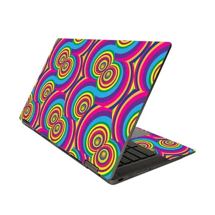 Groovy 60s Chromebook x360 14″ (2020) Skin