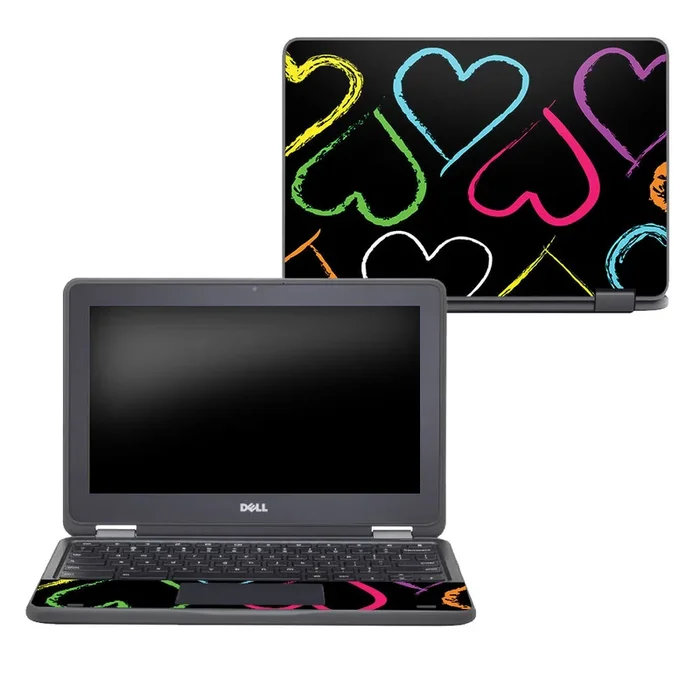 Hearts Chromebook 11″ 3189 Skin