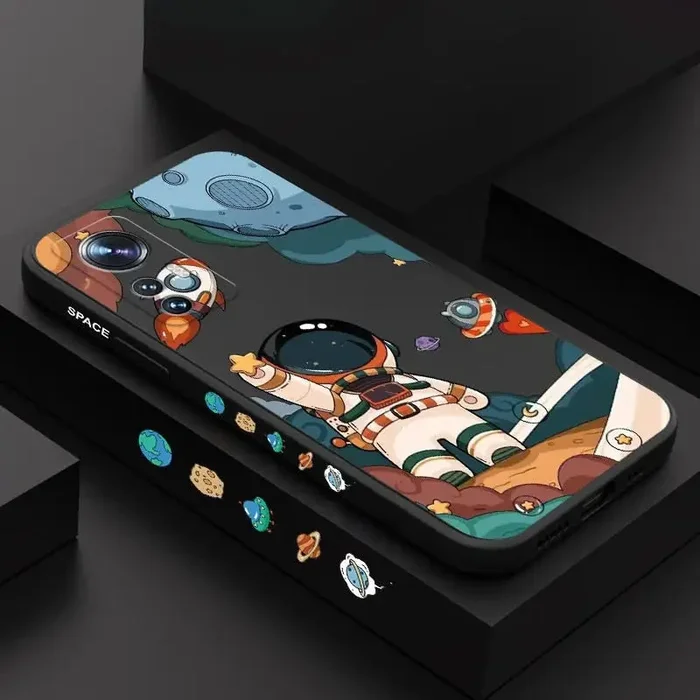 Hey Astronaut Handyhülle für Xiaomi Mi 13 12 11 Ultra 10 12T 11T 10T 9T Pro Lite Poco F5 F4 X4 M4 F3