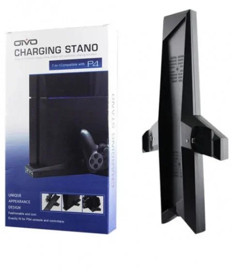 حامل شحن مزدوج 7 في 1 لجهاز PS4