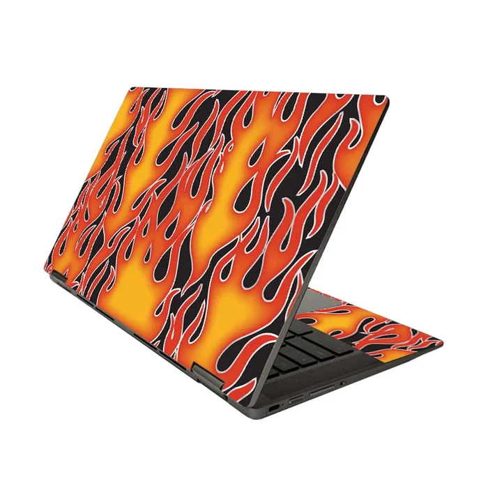 Hot Flames Chromebook x360 14″ (2020) Skin