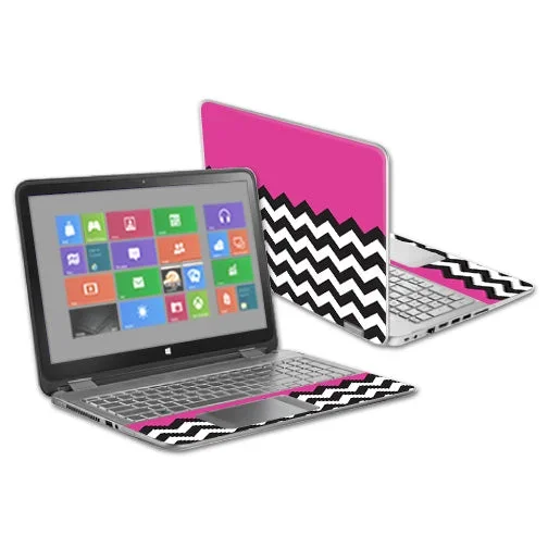 Hot Pink Chevron Envy x360 15.6″ (2014) Skin