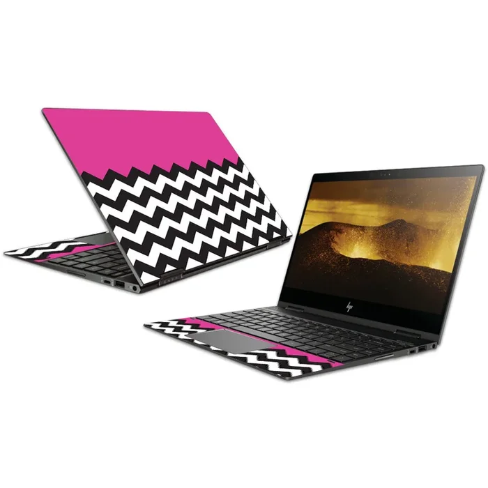 Hot Pink Chevron Envy x360 Convertible 13″ (2018) Skin