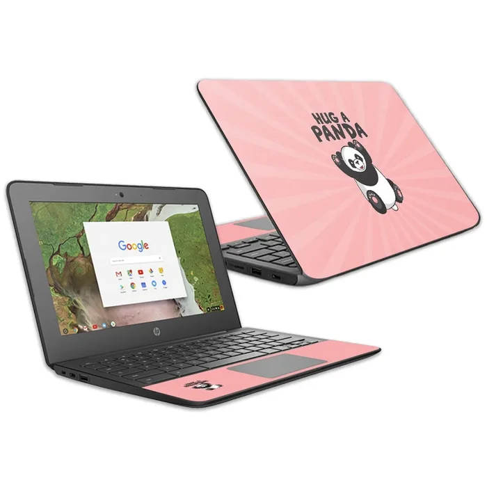 Hug A Panda Chromebook G6 11.6″ (2018) Skin