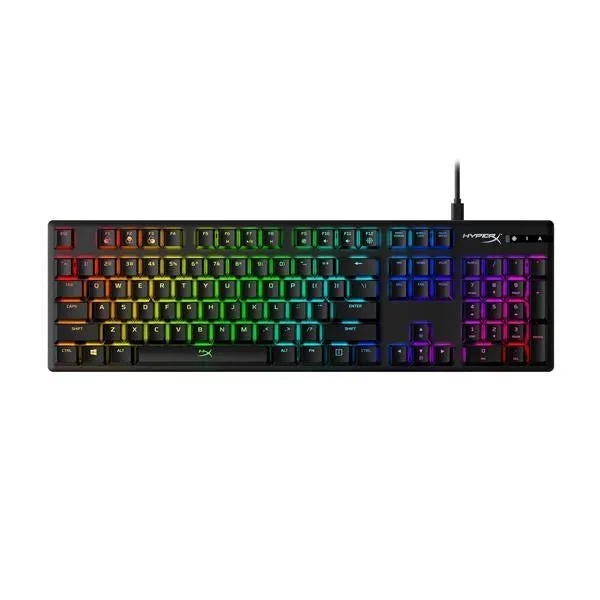 HYPERX Alloy Origins Full Size RGB Mechanical Gaming Keyboard (HyperX Blue Switch)