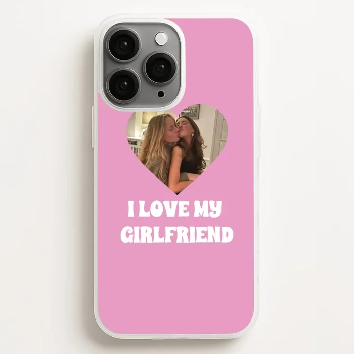I Love My Girlfriend – Personalised Couples Phone Case