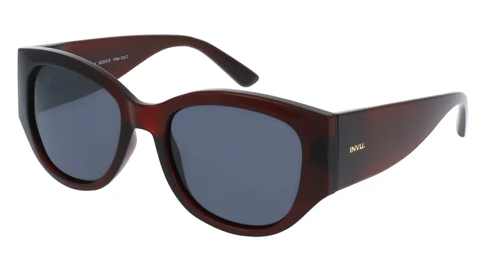 INVU Women Sunglass , Burgundy B2303B