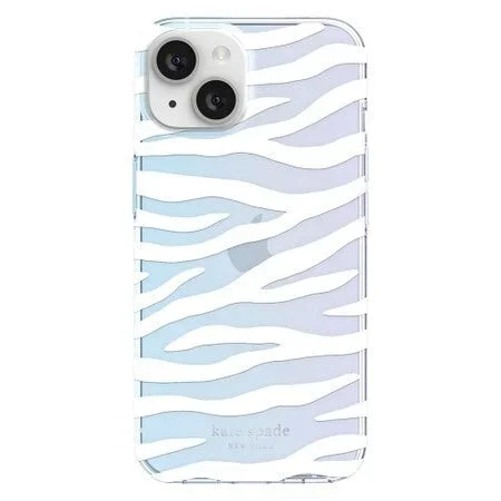 Kate Spade – Protective Hardshell Case White Zebra for iPhone 14/13