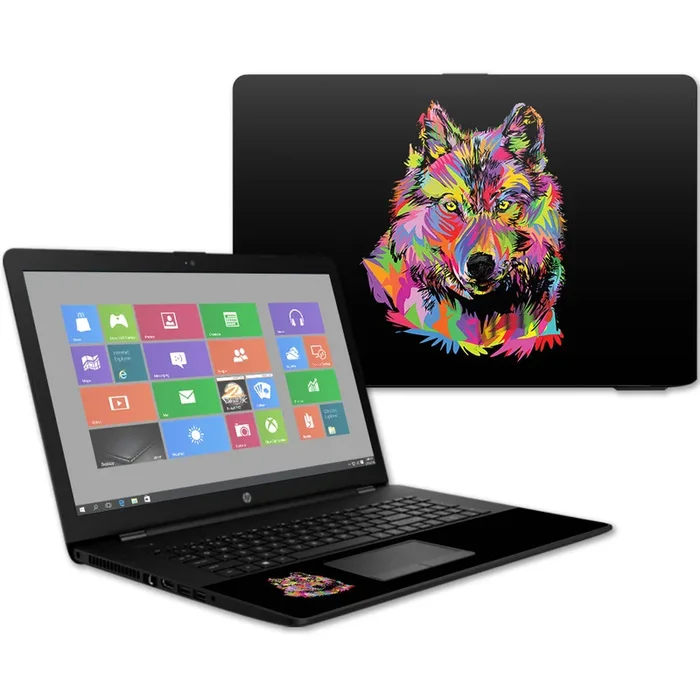 Lady Wolf 17t Laptop 17.3″ (2017) Skin