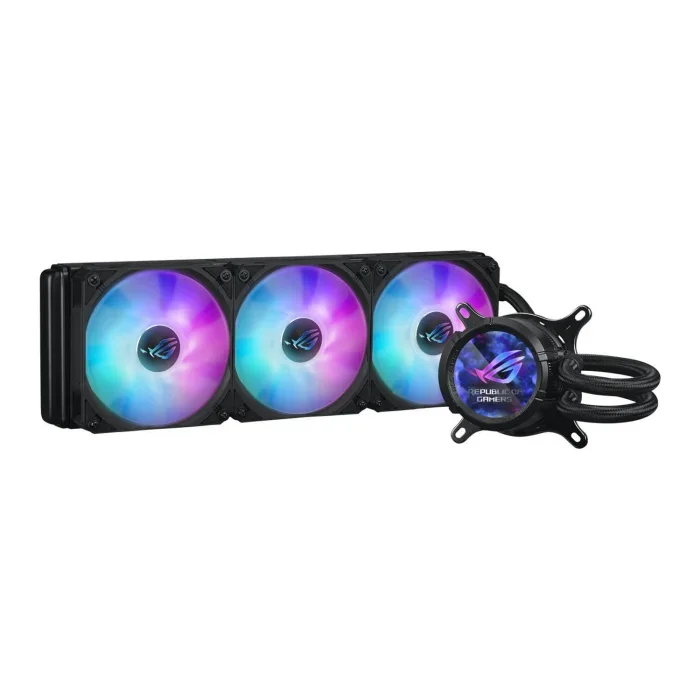LC Asus Rog Strix III 360 ARGB LCD Gen2 360MM CPU Liquid Cooler – Black