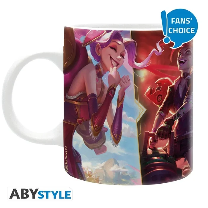 LEAGUE OF LEGENDS – Mug – 320 ml – Jinx ‘s Skin -subli x2-Fan Choice*
