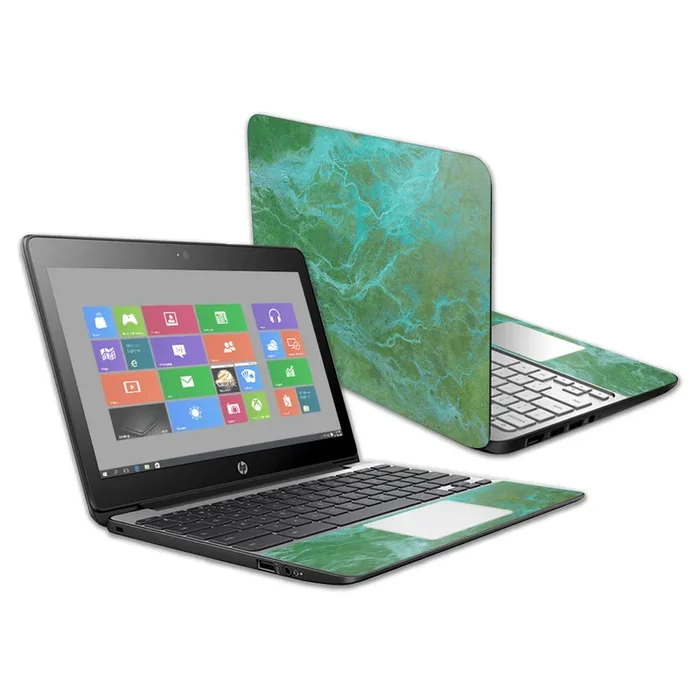 Lime Marble Chromebook 11 G5 11.6″ Skin