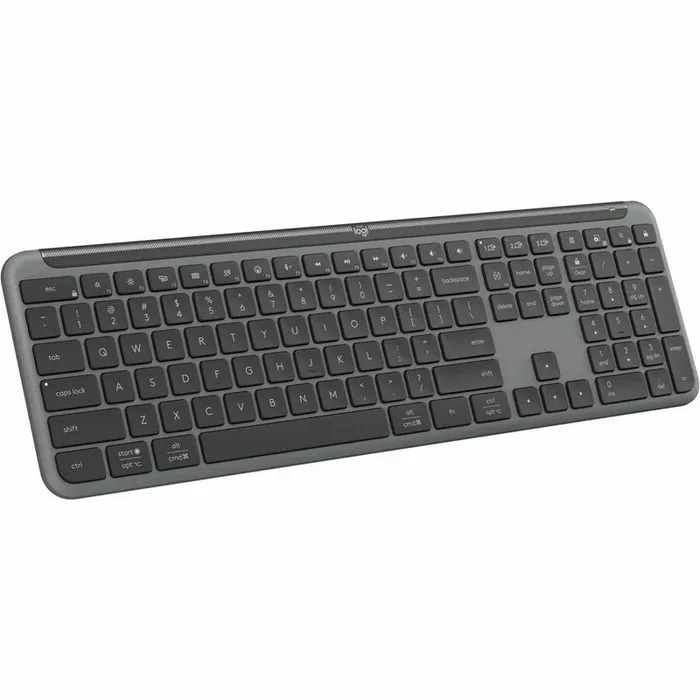 Logitech Signature Slim K950 Wireless Keyboard, Sleek Design, Quiet Typing, Bluetooth, 920-012424