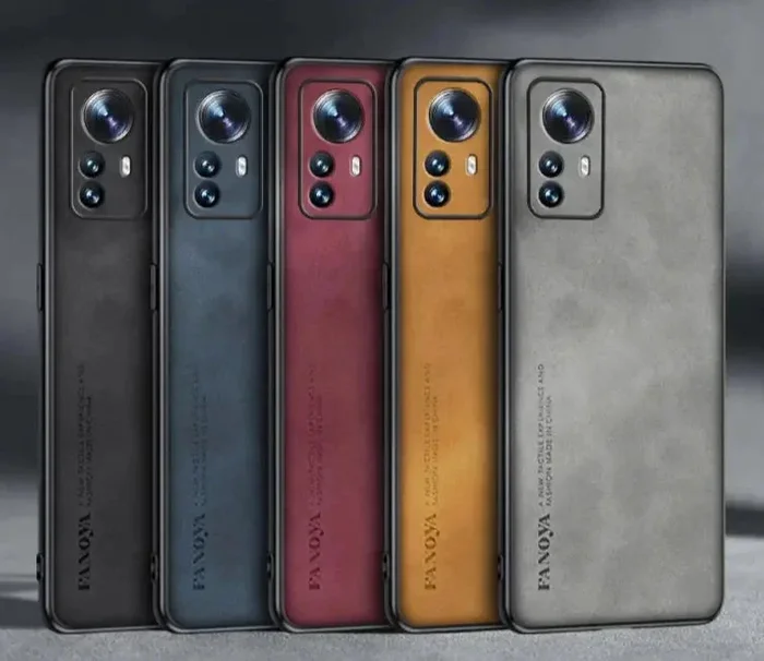 Luxuriöse Schaffell-Ledertasche für Xiaomi Mi 12 Pro 5G Fundas Xaomi Mi12 12Pro 12X Kameraschutz