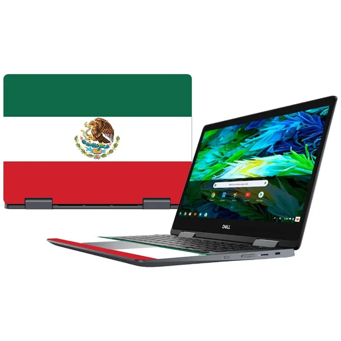 Mexican Flag Inspiron Chromebook 14″ (2018) Skin