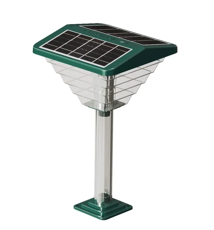 مصباح عمود شمسي موديل LYD-SGL20 92 قطعة LED، 120 لومن مع بطارية 3.7 فولت 4000 مللي أمبير