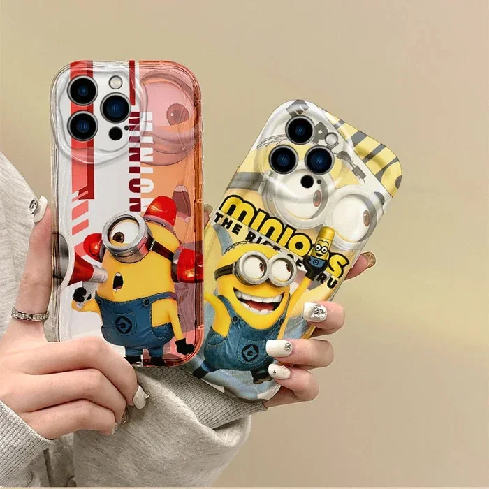 New Lovely Minions Cartoon Phone Case