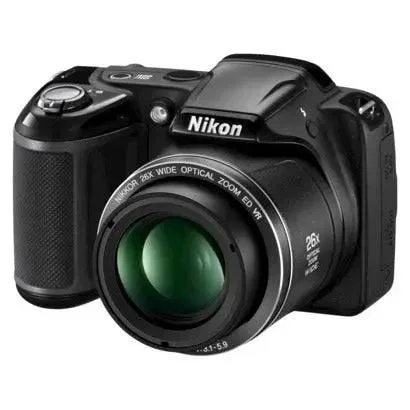 Nikon Coolpix L320/B500 16.1MP Digital Camera with 26x Optical Zoom – BLACK