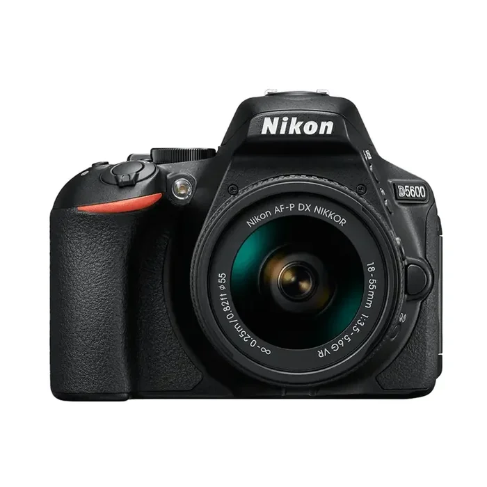 Nikon D5600 24.2 MP SLR – Black – AF-P DX 18-55mm VR Lens