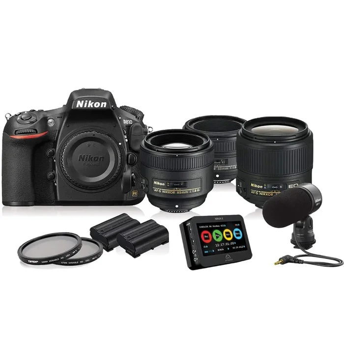 Nikon D810 DSLR Filmmaker’s Kit