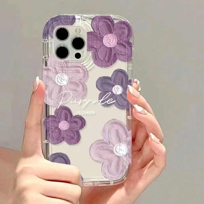 Oil Painting Flower Phone Case