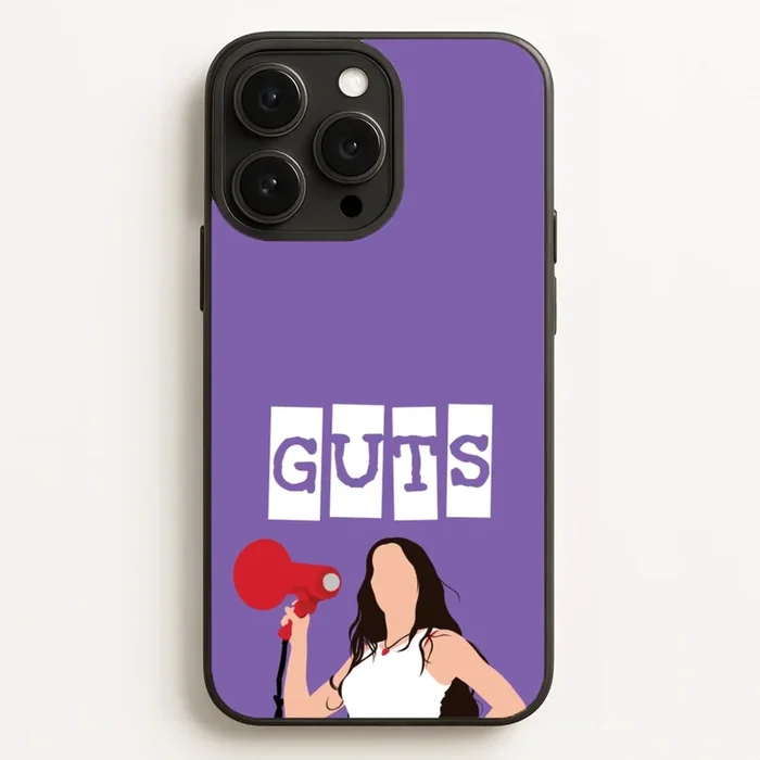 Olivia Red Megaphone Phone Case