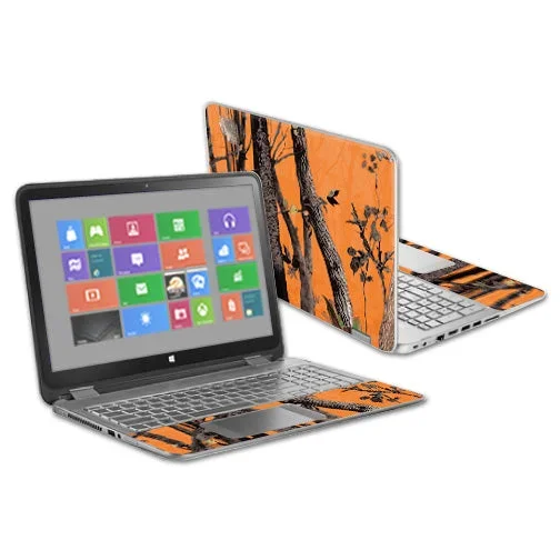 Orange Camo Envy x360 15.6″ (2014) Skin